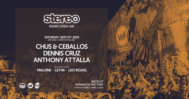 STEREO PHASE 2 IN MIAMI OPEN-AIR 2019 FB EVENT
